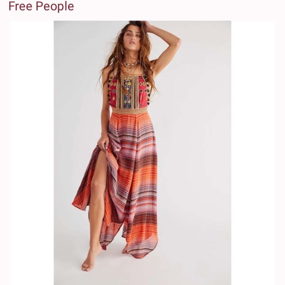 Free People Regina Midi Dress Size XS NEW